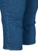 Cotton blend capris, Dark blue denim, Packshot image number 3