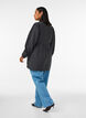 Polka dot tunic with empire line and A-line shape, Black, Model image number 2