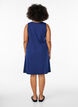 Sleeveless A-line dress, Blue, Model image number 2