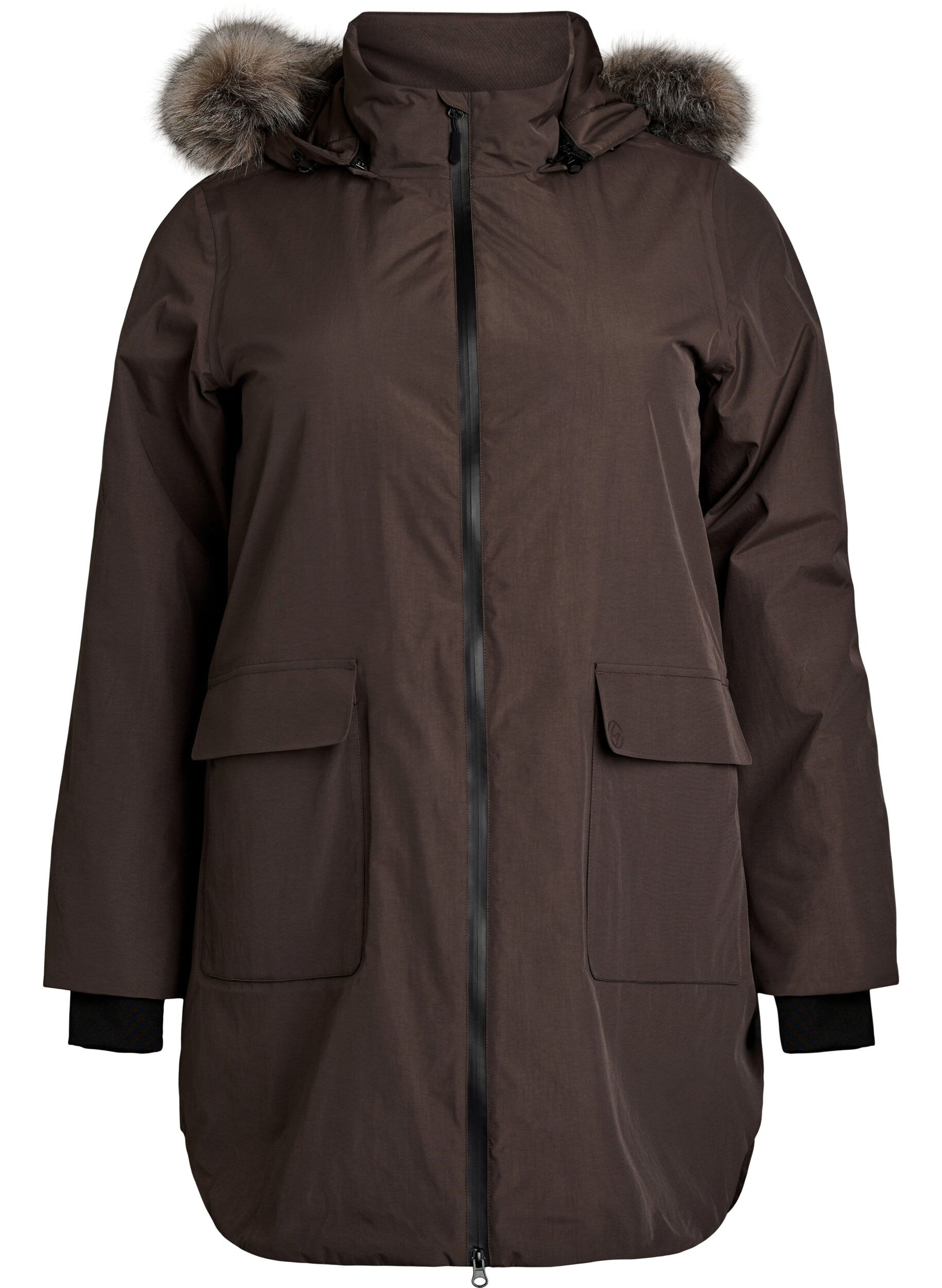 Waterproof hooded parka