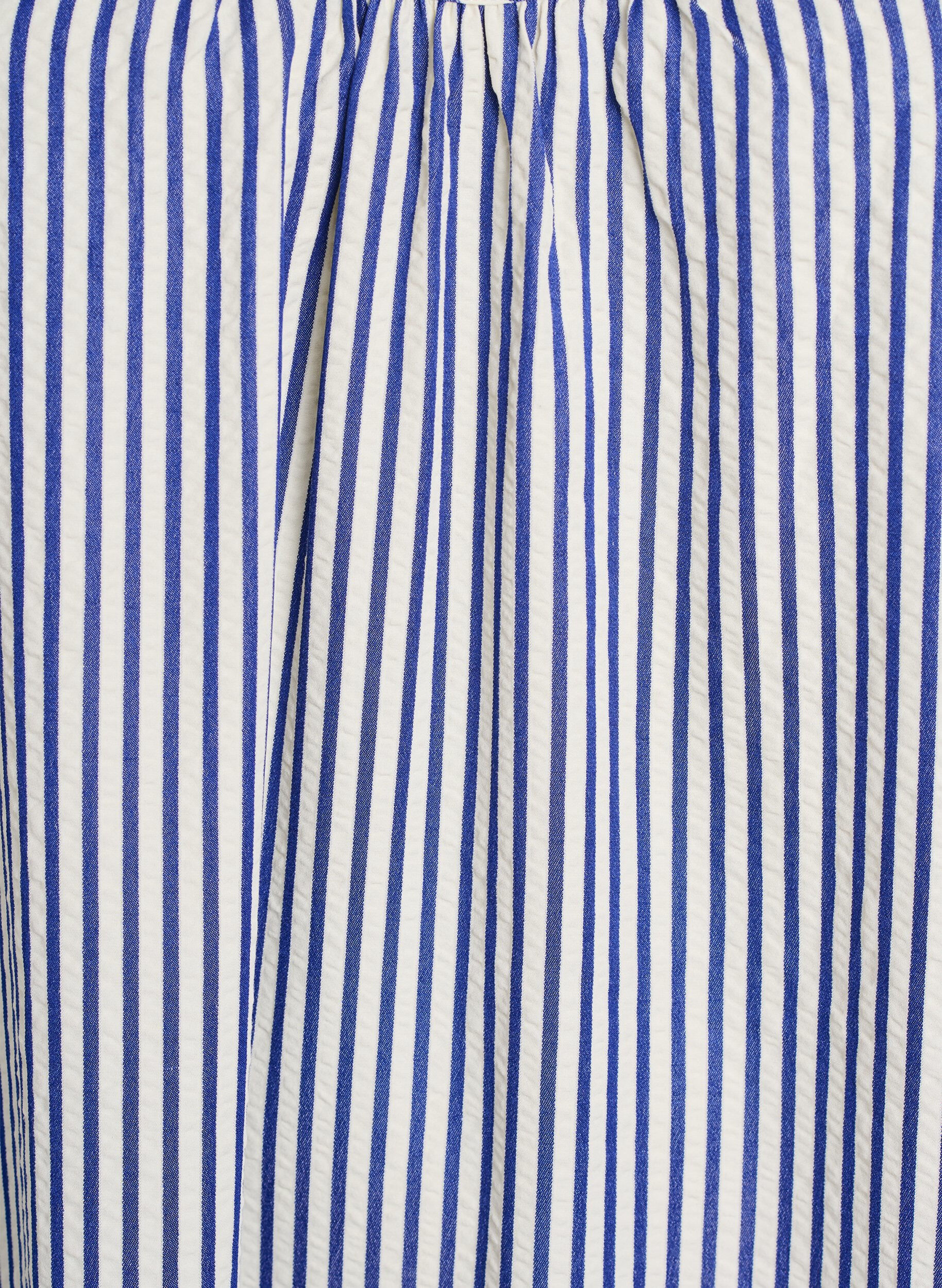 ZizzifashionSummer dress with stripes and A-line shape, Blue, Packshot image number 2