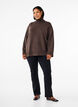 Knitted turtleneck blouse, Bracken Mel., Model image number 2