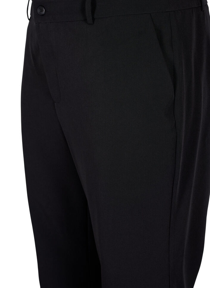 Bootcut trousers, Black, Packshot image number 2