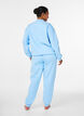 High-waisted joggers, Light Blue, Model image number 1
