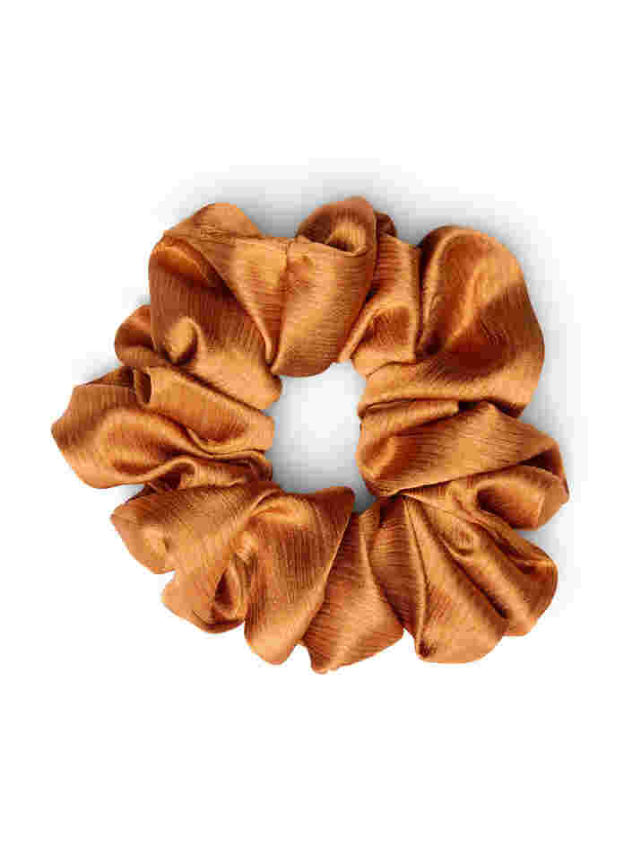 Plain scrunchie, Copper , Packshot image number 0