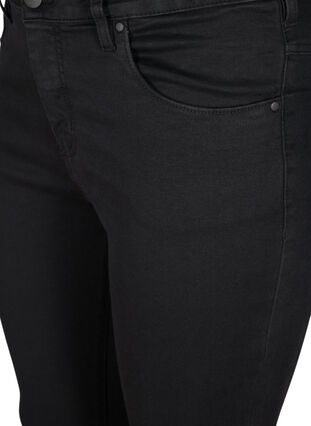 Super slim Amy jeans with high waist, Black, Packshot image number 2