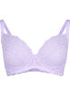 Full cover lace bra with underwire, Purple, Packshot image number 0