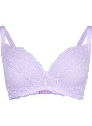 Full cover lace bra with underwire, Purple Rose, Packshot