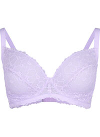 Full cover lace bra with underwire