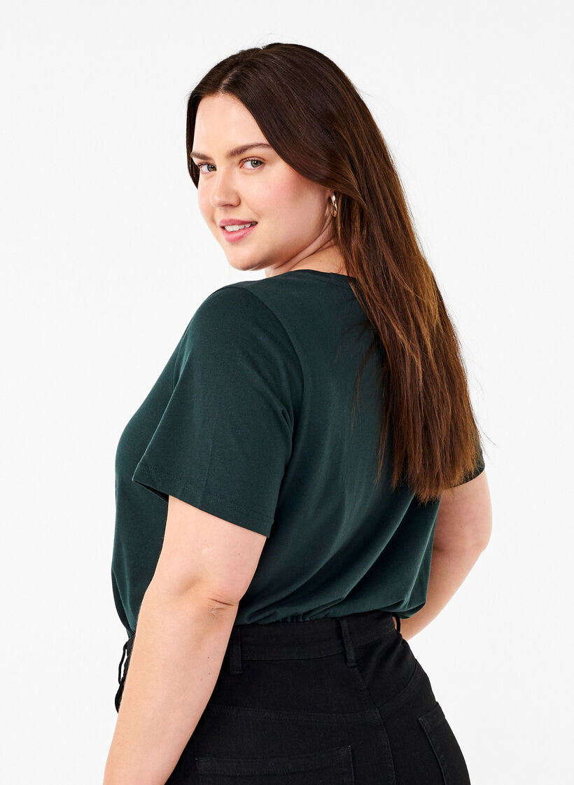 FLASH - T-shirt with motif, Green, Model image number 2