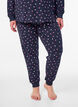 Printed pyjama trousers, Blue, Model image number 2
