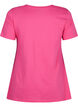 Cotton t-shirt with short sleeves, Raspberry S. Best, Packshot image number 1
