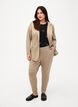 Simple blazer with button closure, Beige, Model image number 1
