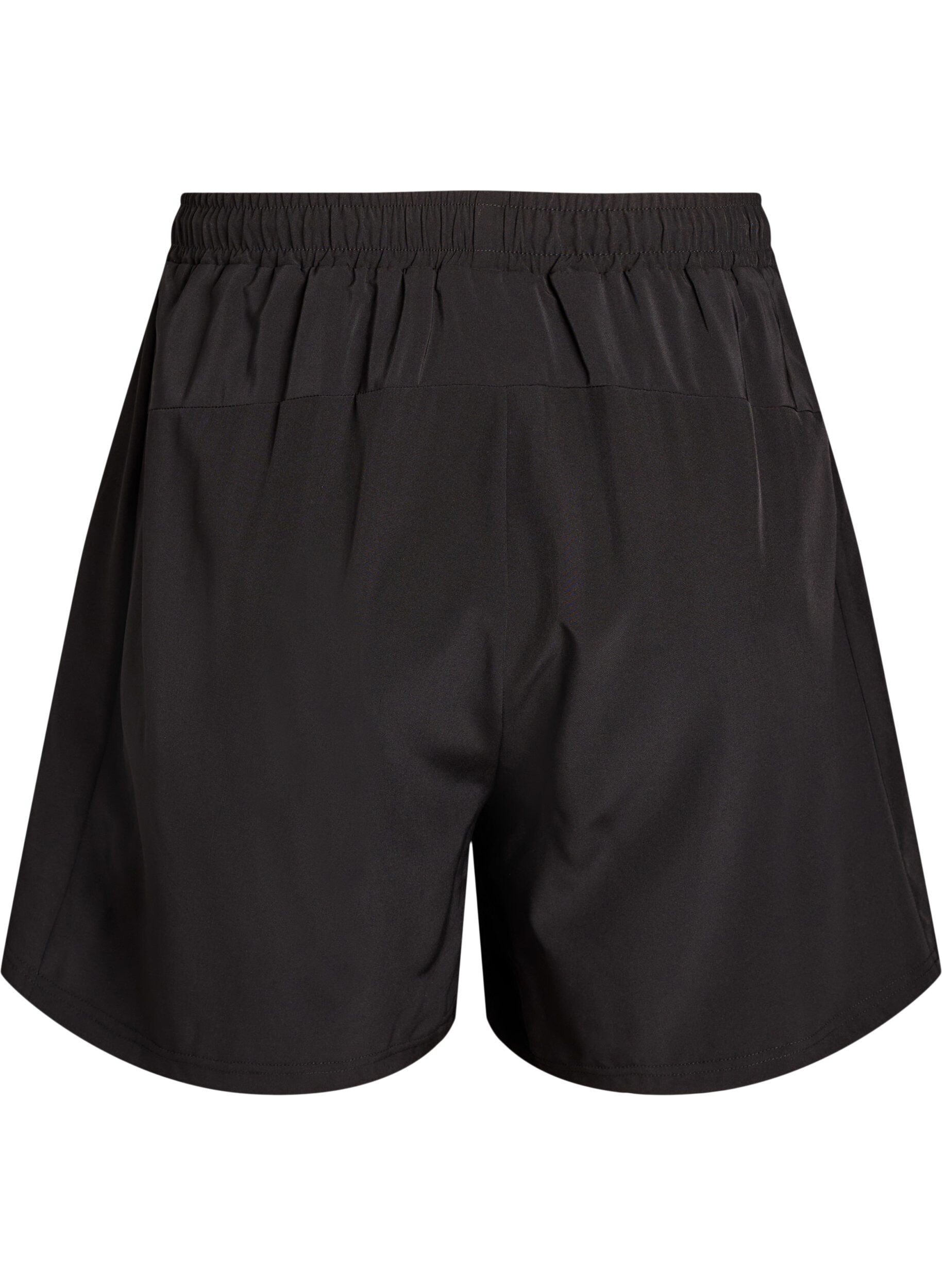 Zizzifashion Training shorts with inner shorts and a phone pocket, Black, Packshot image number 1