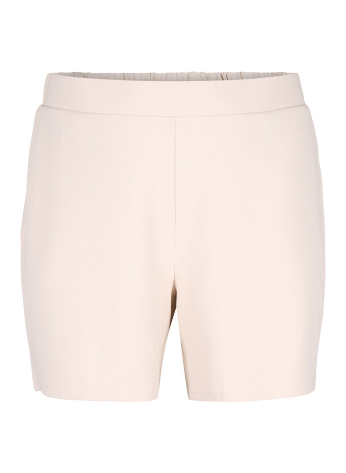 FLASH - Loose shorts with pockets, Beige, Packshot image number 0