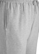 High-waisted sweatpants with brushed inside, Grey, Packshot image number 2