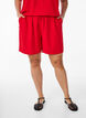 Shorts with pockets and elastic waistband, Red, Model image number 3