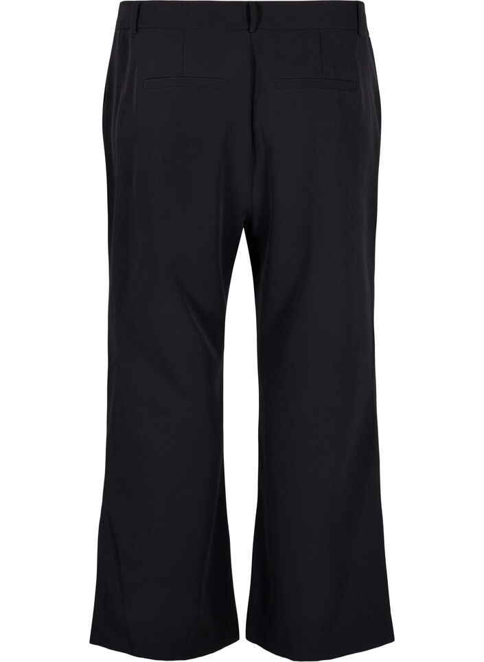 Bootcut trousers, Black, Packshot image number 1