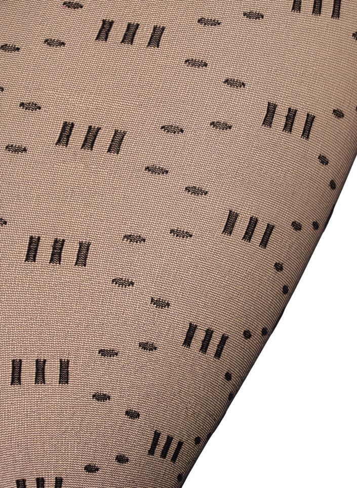 Patterned tights in 20 denier, Black, Packshot image number 2