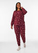 Printed pyjama bottoms, Red, Model image number 0