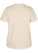 Cotton T-shirt with print, Beige, Packshot image number 1