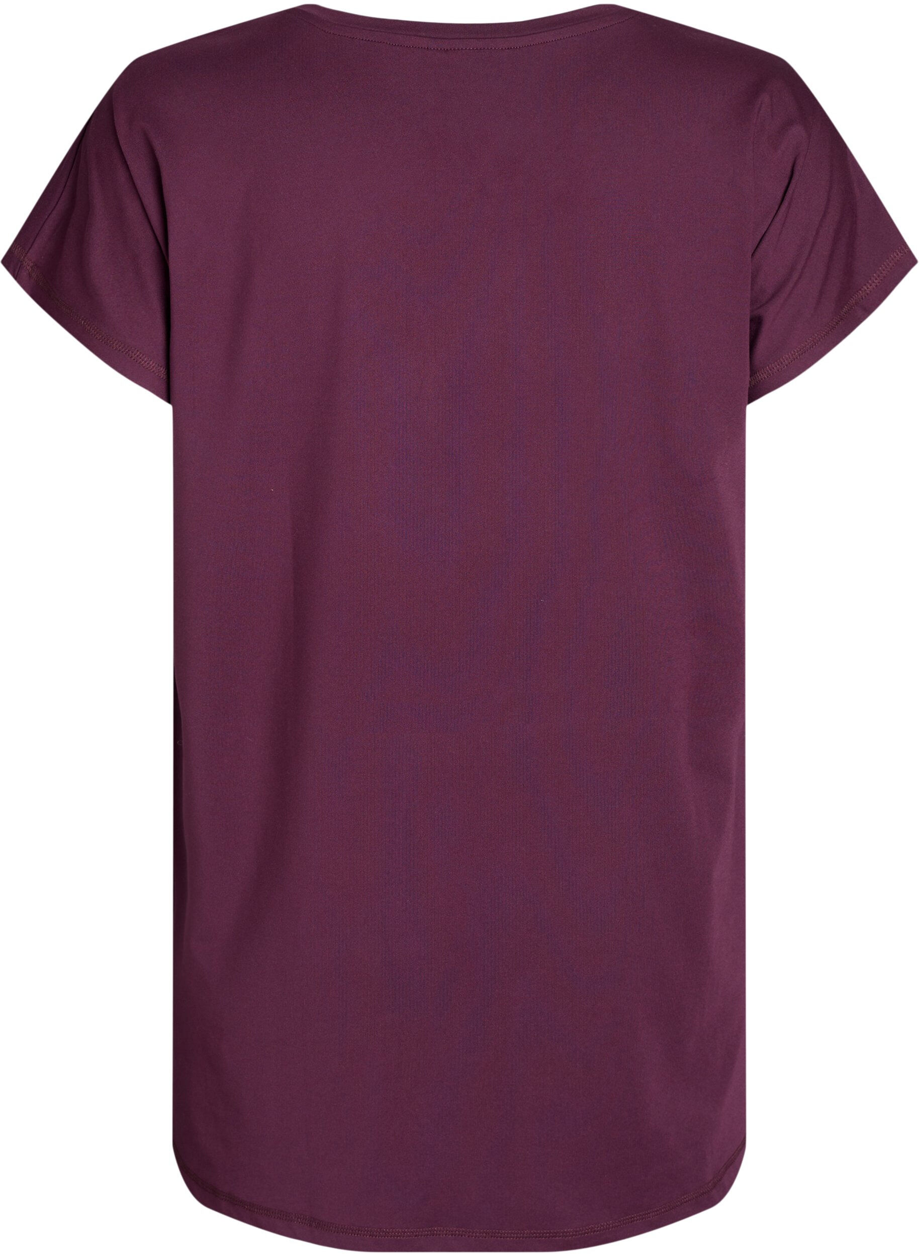 ZizzifashionLong training t-shirt, Red, Packshot image number 1