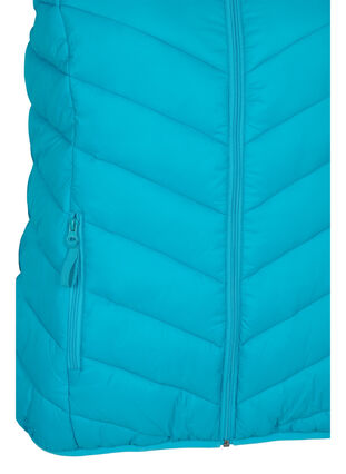 Short vest with zip and pockets, Capri Breeze, Packshot image number 3