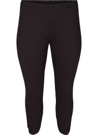 Basic 3/4 leggings with ruched detail