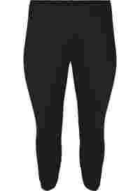 Basic 3/4 leggings with ruched detail