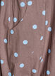 Short-sleeved cotton dress with print, Blue, Packshot image number 3