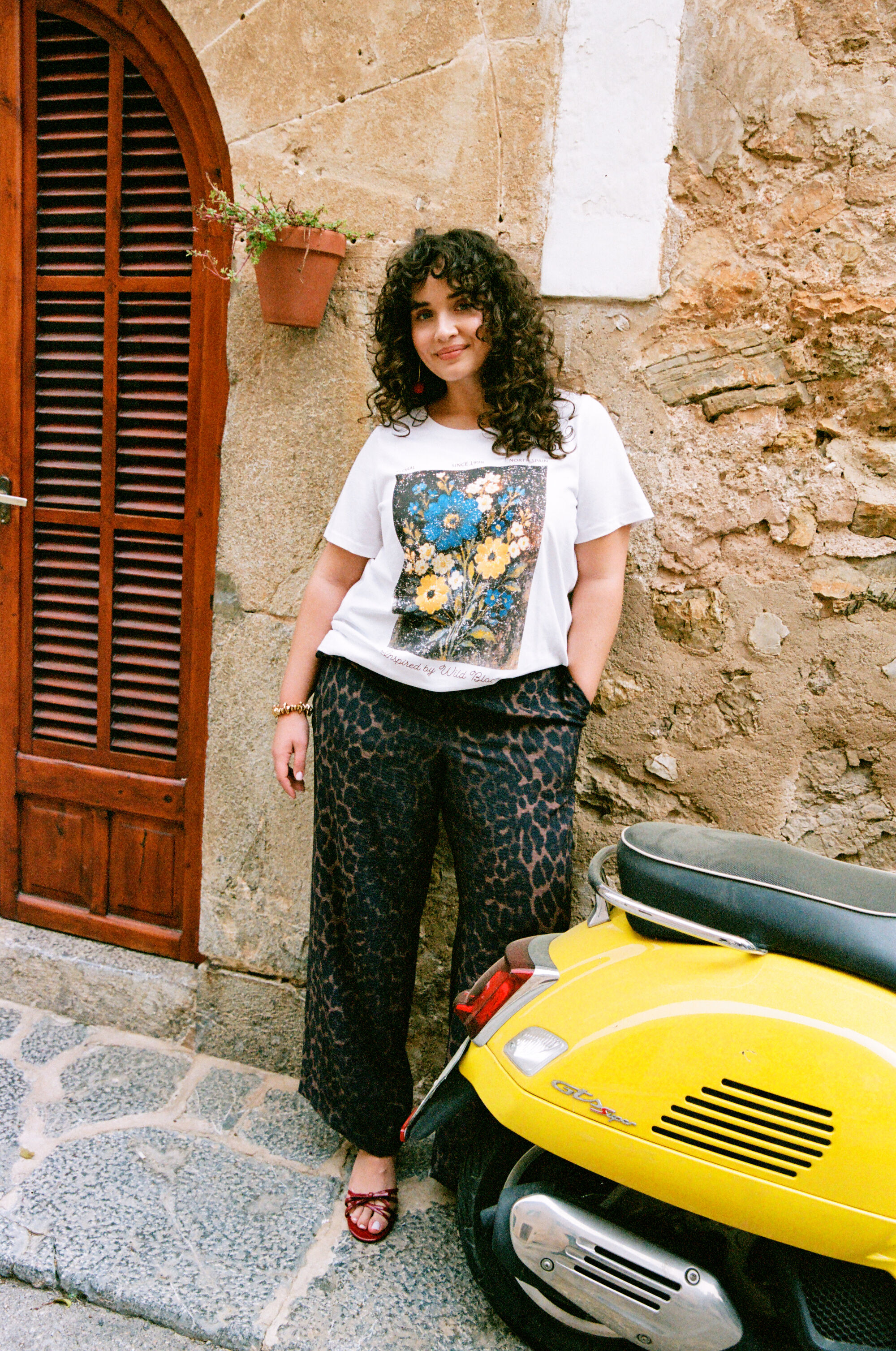 ZizzifashionRelaxed pattern mix with edge, , Model