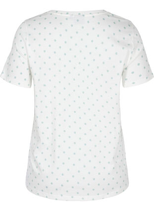 Polka dotted cotton t-shirt, Snow White W. Dot, Packshot image number 1