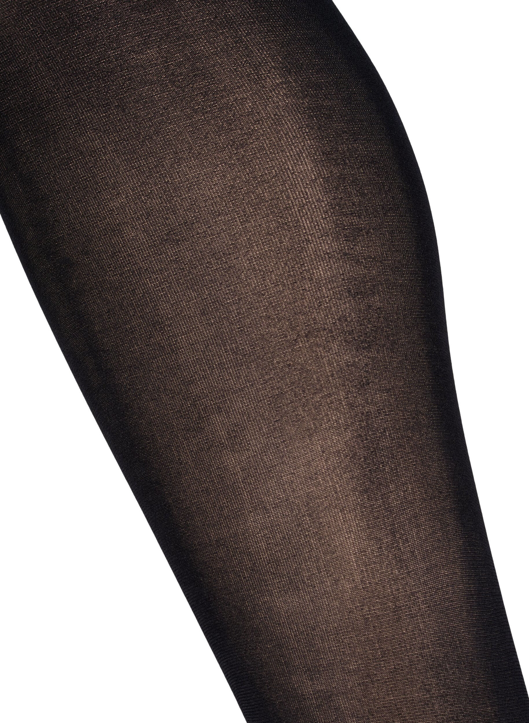 Zizzifashion60 denier tights with push up and shaping effect, Black, Packshot image number 2