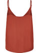 Strap top in viscose, Red, Packshot image number 1