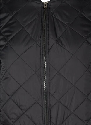 Quilted 2-in-1 jumpsuit with pockets, Black, Packshot image number 2