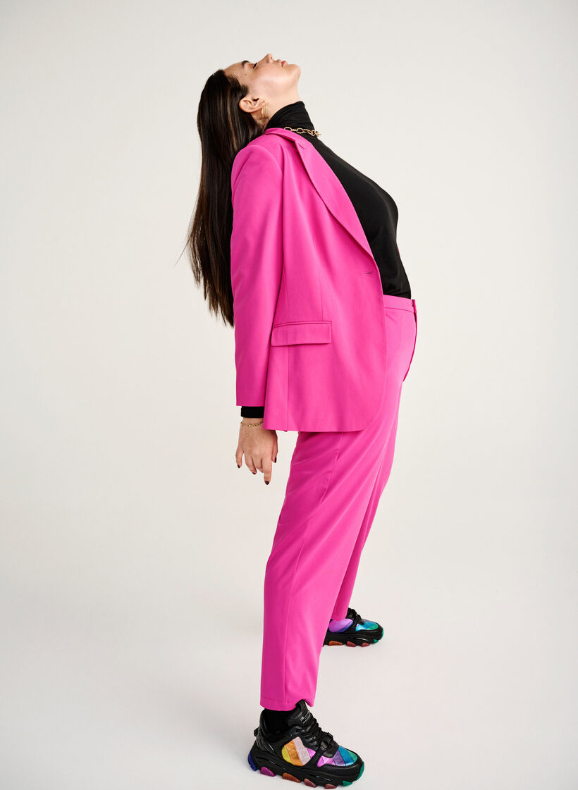 Classic trousers with pockets, Festival Fuchsia, Image