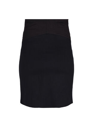 Close-fitting maternity skirt, Black, Packshot image number 1