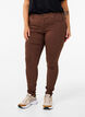 Slim fit trousers with pockets, Brown, Model image number 2