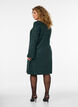 Short sequin dress with an A-line shape, Green, Model image number 2