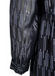 Short party dress with glitter pattern, Black, Packshot image number 3
