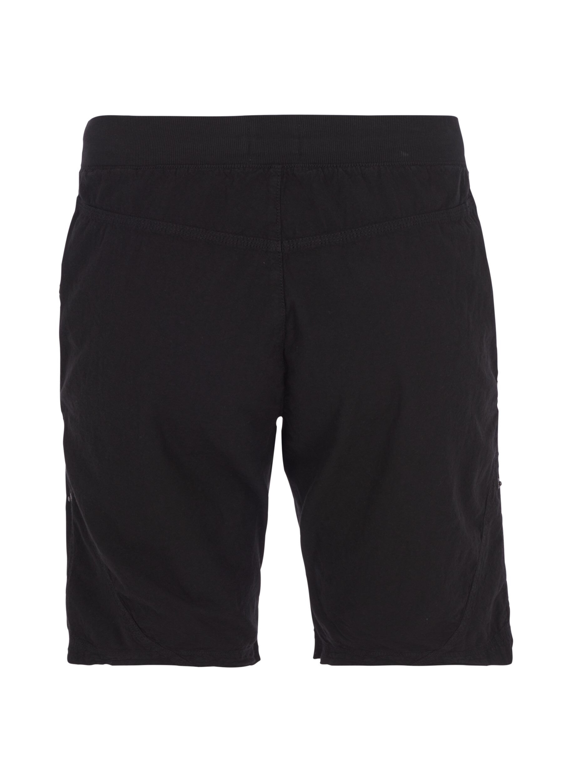 ZizzifashionLoose cotton shorts with pockets, Black, Packshot image number 1