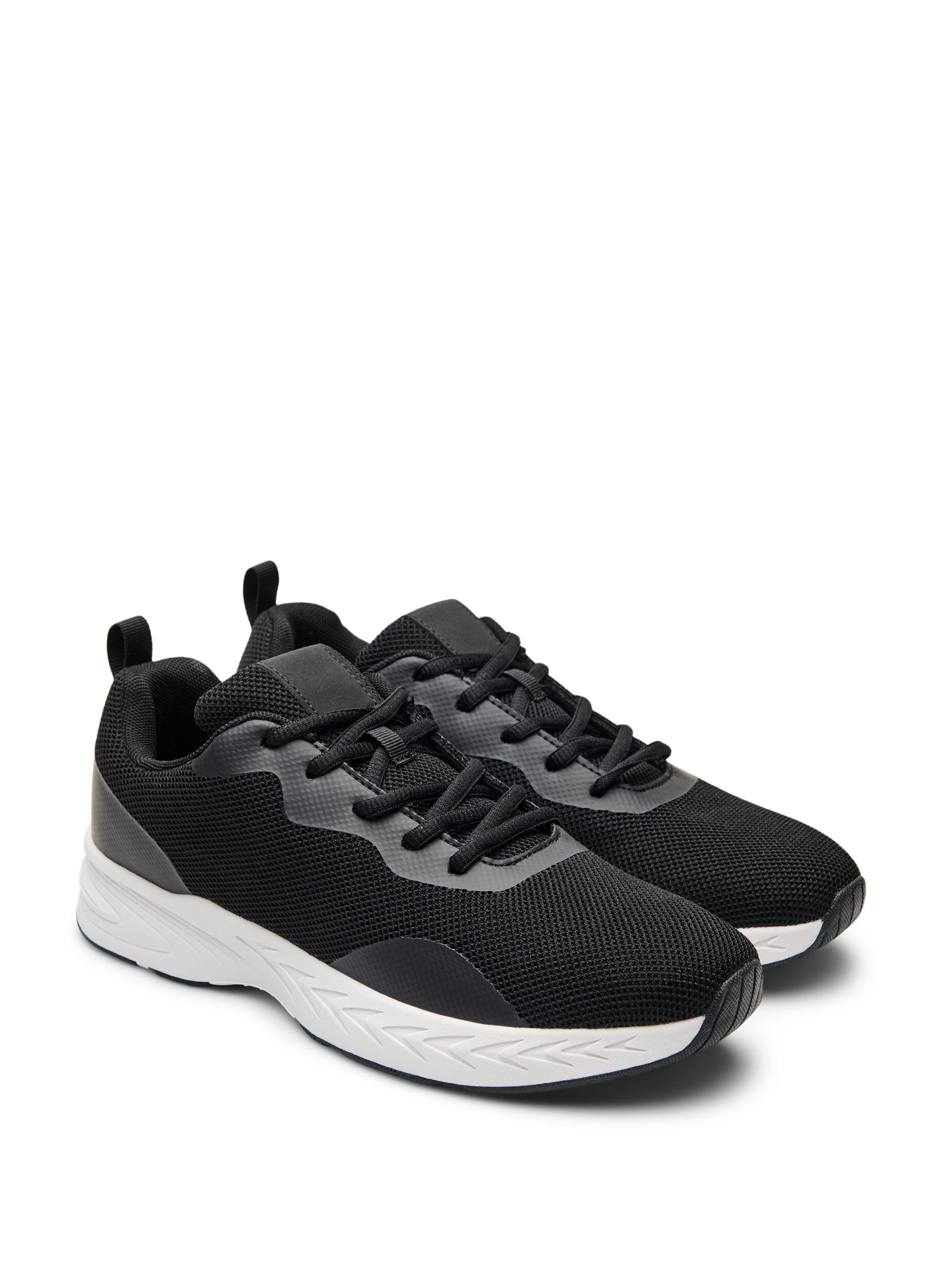 Zizzifashion Wide fit - Mesh sneakers, Black, Packshot image number 1