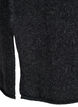 Knitted dress with slits, Dark Grey Melange, Packshot image number 4
