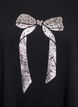T-shirt with motif, Black, Packshot image number 2