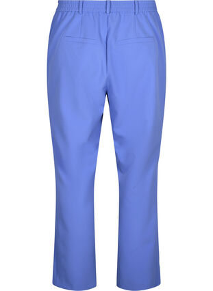 Straight leg trousers with pockets, Wedgewood, Packshot image number 1