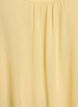 Strap top in viscose, Yellow, Packshot image number 2