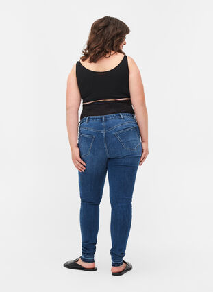 Maternity Amy jeans, Blue denim, Model image number 1
