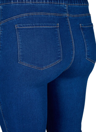 Denim knickers with elastic waistband, Dark Blue Denim, Packshot image number 3