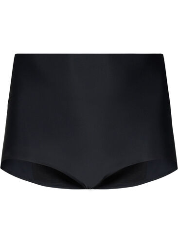 Menstrual panty with super high waist, Black, Packshot image number 0