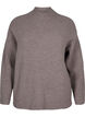 Loose knitted merino wool sweater, Desert Taupe Mel., Packshot image number 0